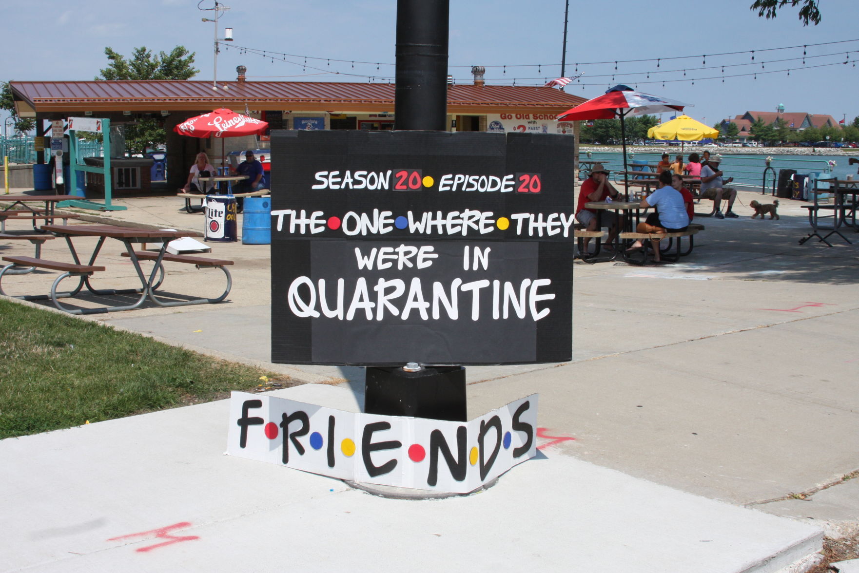 The one where they were in quarantine